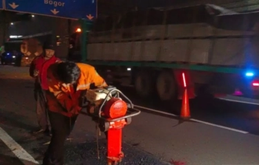 Jasa Marga Perkuat Kualitas Ruas Tol Jakarta-Cikampek jelang Periode Mudik Idul Fitri 2026