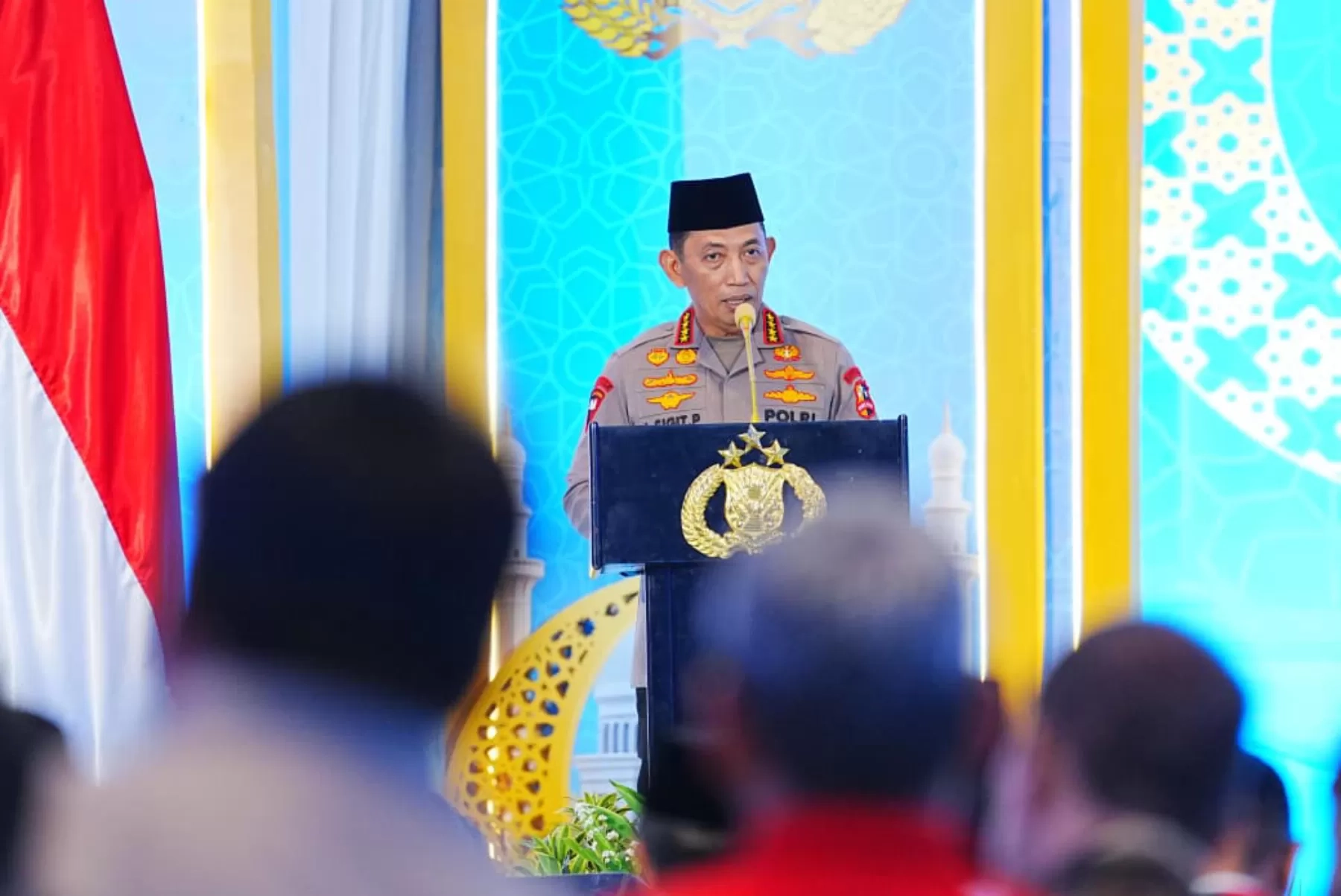 Kapolri Listyo Sigit Bukber Bareng Ormas, OKP, dan Mahasiswa, Tegaskan Komitmen Beri Ruang Kritik