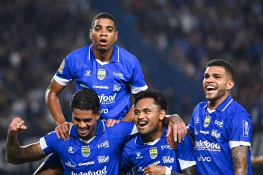 Kata Ramon Tanque Usai Ukir 2 Gol dalam Hasil Persib Vs Madura United 5-0