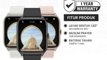 4 Smartwatch yang Ada Pengingat Salatnya, Harga Terjangkau Mulai Rp200 Ribuan