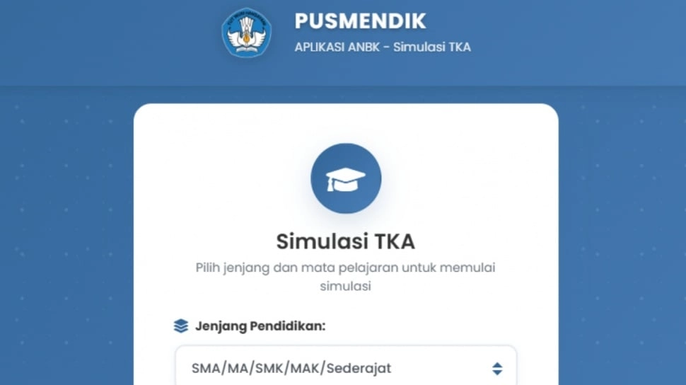Link Resmi Simulasi TKA SD dan SMP 2026, Gratis untuk Persiapan Ujian