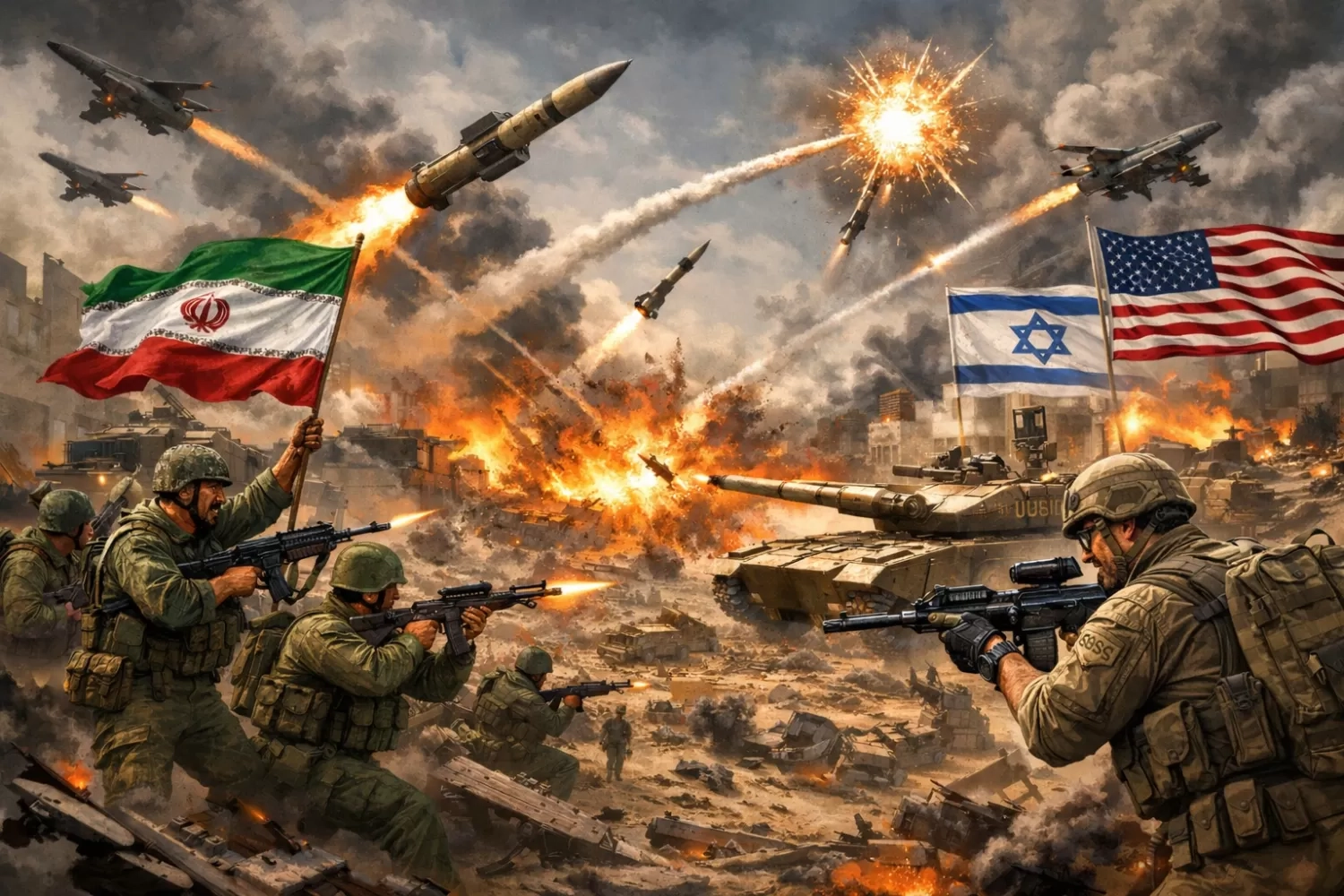 AS Bantu Israel Serang Iran, Netanyahu: Nuklir Iran Ancaman Umat Manusia