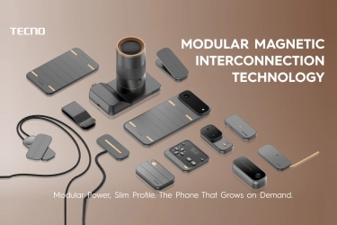 Tecno Pamer HP Modular, Tambah Kamera dan Power Bank Tinggal Tempel