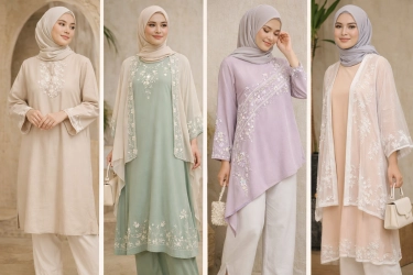 Tren Baju Lebaran 2026 Terbaru: Embroidery Jadi Favorit, Ini Modelnya
