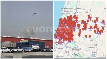 Iran Bom Markas Besar Angkatan Laut AS! Lalu Tembakkan 75 Rudal ke Israel