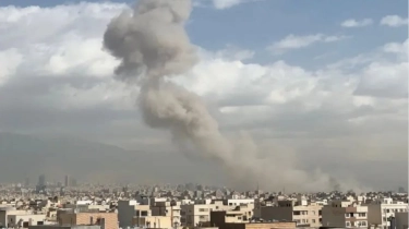 Israel Serang Iran, Bom Meledak di Teheran!