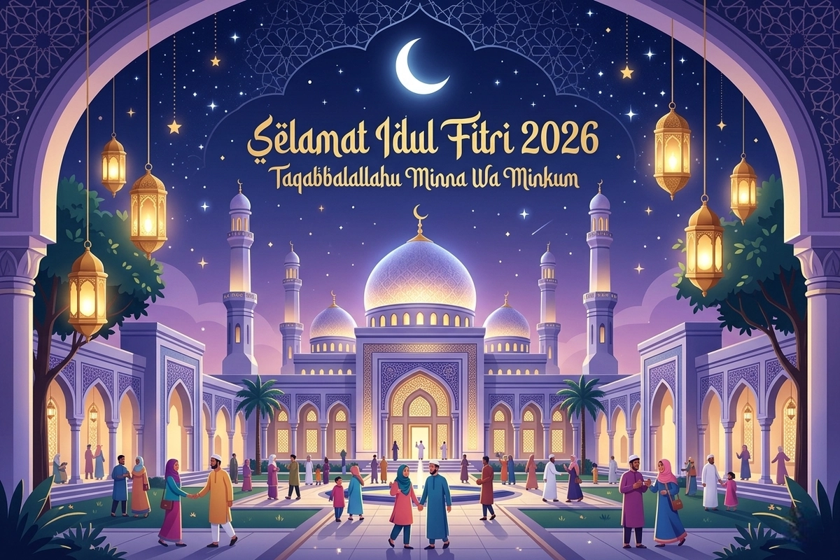 100 Ucapan Idul Fitri 2026 yang Islami dan Penuh Makna