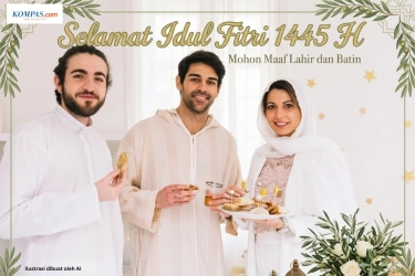 20 Prompt AI untuk Bikin Ucapan Idul Fitri dengan Foto Keluarga