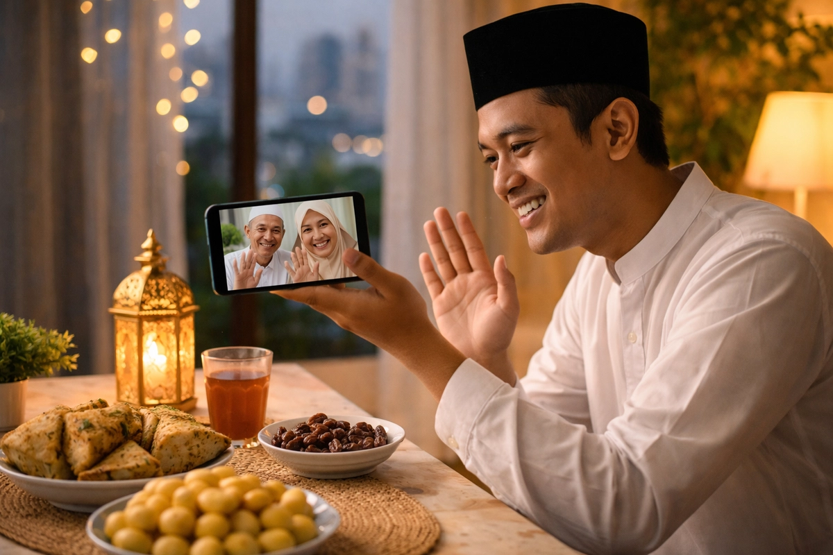 45 Ucapan Lebaran Anak Rantau yang Tak Bisa Mudik, Bikin Orangtua Terharu