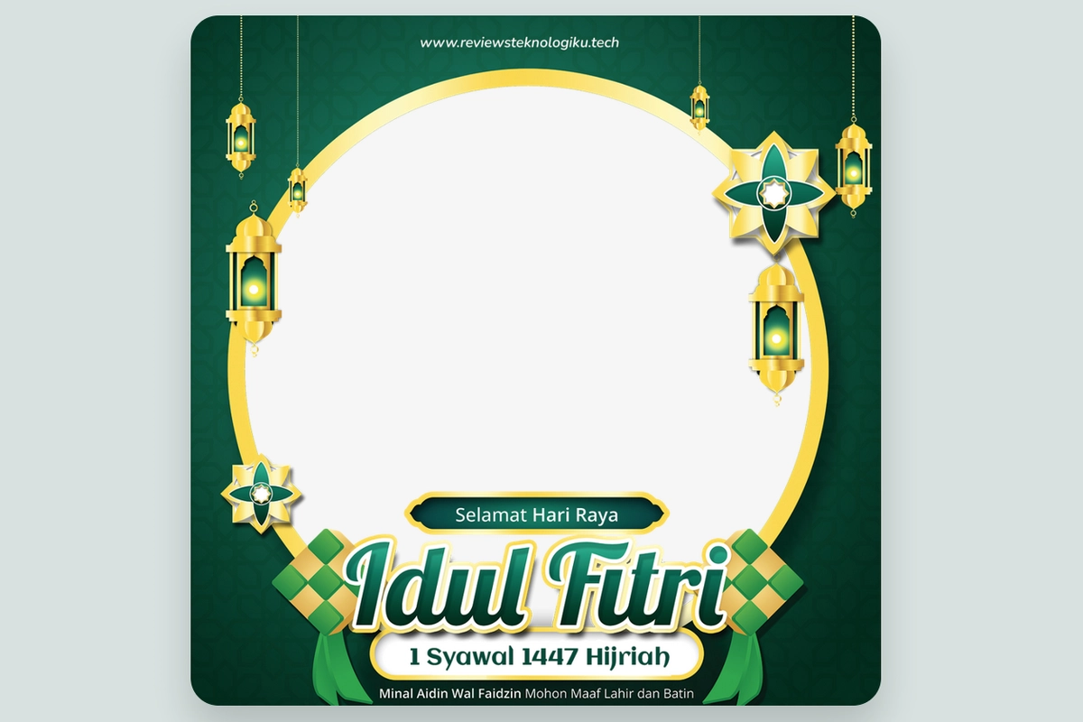70 Link Download Twibbon Idul Fitri 2026 Keren buat Dibagikan ke Medsos