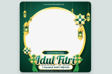 70 Link Download Twibbon Idul Fitri 2026 Keren buat Dibagikan ke Medsos