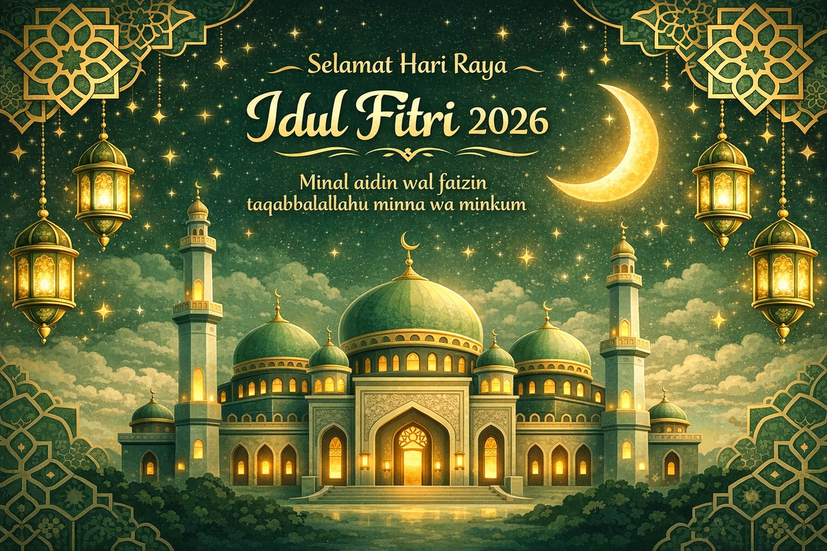 80 Ucapan Idul Fitri 2026 Formal dan Sopan buat Atasan, Rekan Kerja, dll