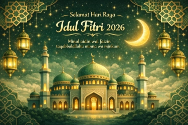 80 Ucapan Idul Fitri 2026 Formal dan Sopan buat Atasan, Rekan Kerja, dll