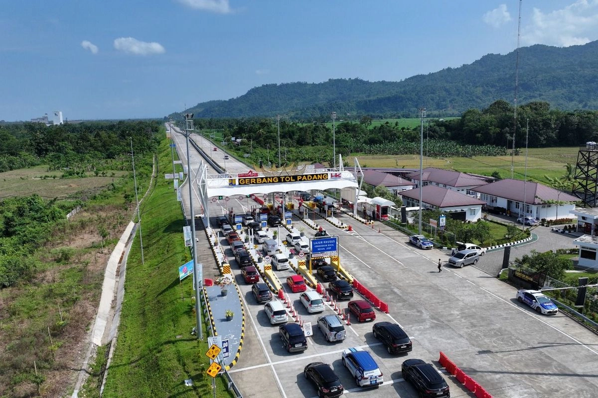 Arus Balik Lebaran, Lalin Tol Trans Sumatera Melonjak 122,88 Persen