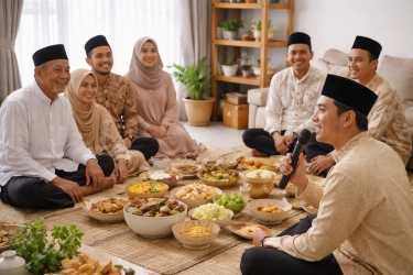 Contoh Teks MC Halalbihalal Keluarga Besar Bahasa Jawa, Mudah Dibawakan