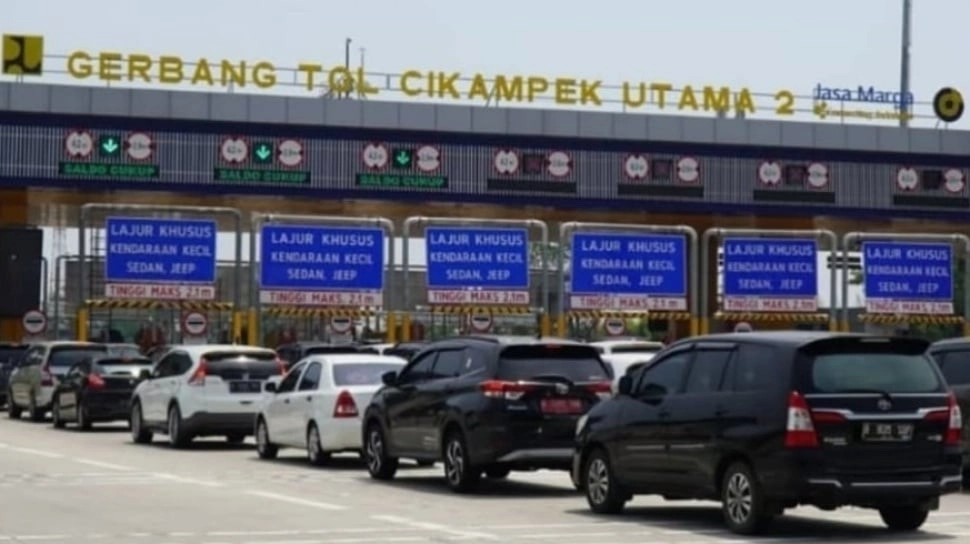 285 Ribu Pemudik Diprediksi Balik ke Jabodetabek Via Jalan Tol Hari Ini