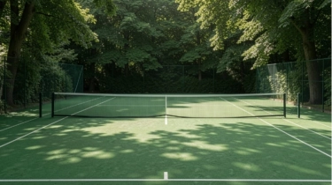 Lapangan Tenis Tanah Liat Hijau Ternyata Bisa Jadi Solusi Serap Karbon, Bagaimana Caranya?