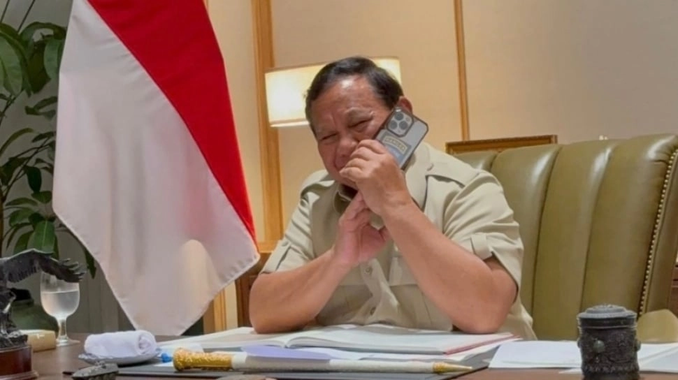 Momen Idulfitri, Prabowo Hubungi Presiden Palestina Mahmoud Abbas Bahas Solidaritas Bangsa