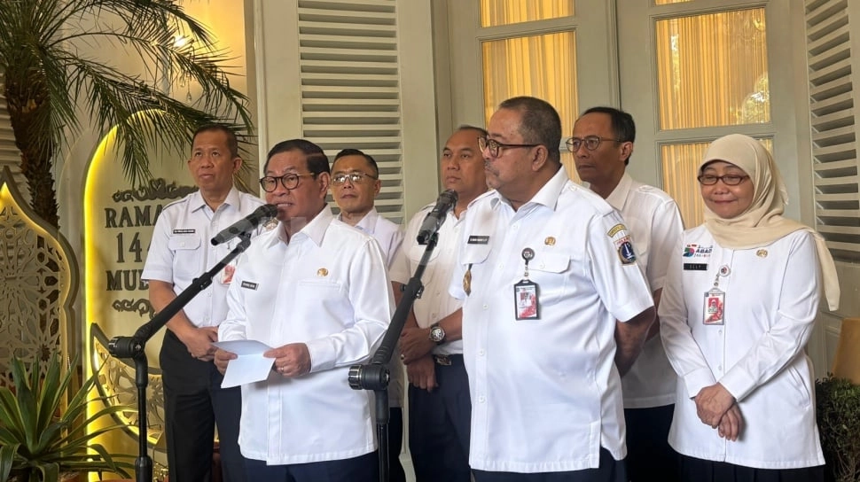 Halalbihalal di Balai Kota, Pramono Anung: ASN Jakarta Masih WFH 2 Hari Lagi