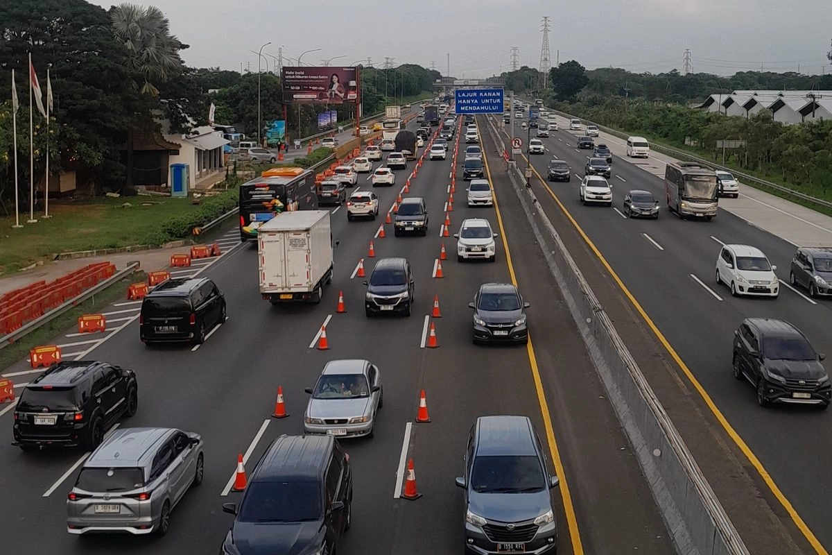 Jelang Puncak Arus Balik, 239.000 Kendaraan Menuju Jakarta