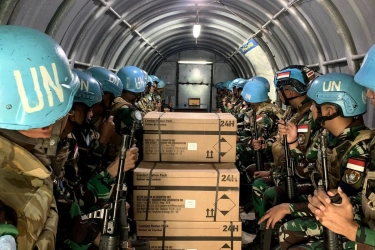 Prajurit Perdamaian RI di Lebanon Gugur, Kemenlu Berduka