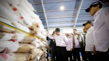 Mentan: Stok beras Capai 5 Juta Ton pada April
