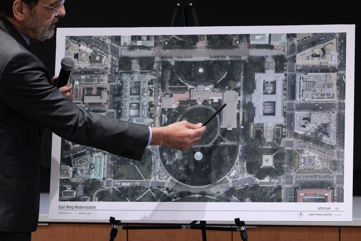 Trump Dilaporkan Bangun Bunker di Bawah Gedung Putih, Diklaim Anti Peluru dan Drone