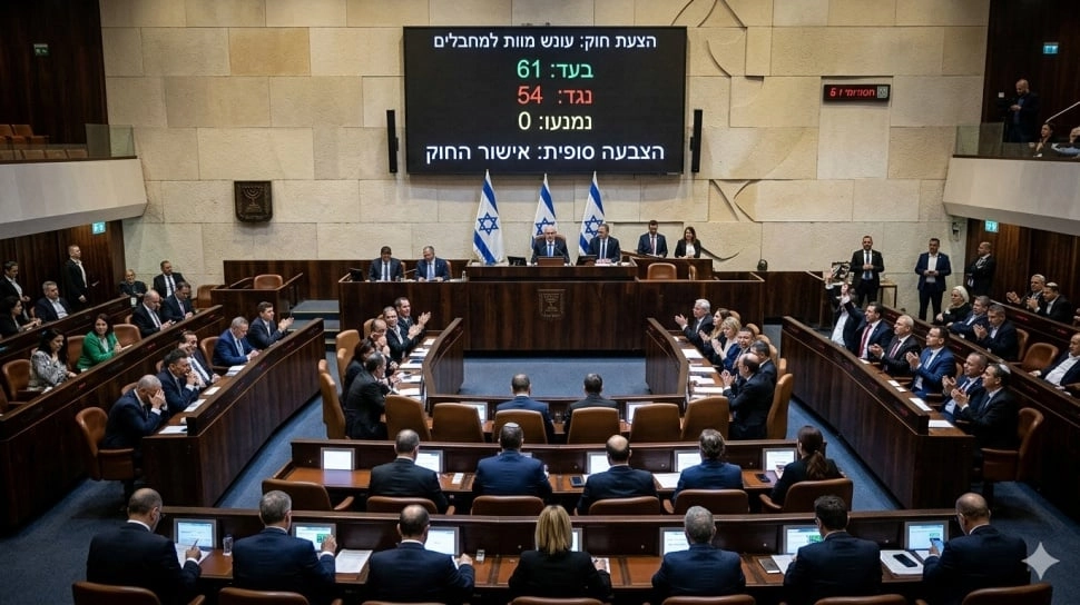 DPR Israel Sahkan RUU Bisa Hukum Mati Langsung Warga Palestina
