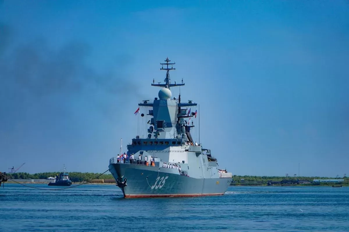 3 Kapal Perang Rusia Tiba di Jakarta, Ada Apa?