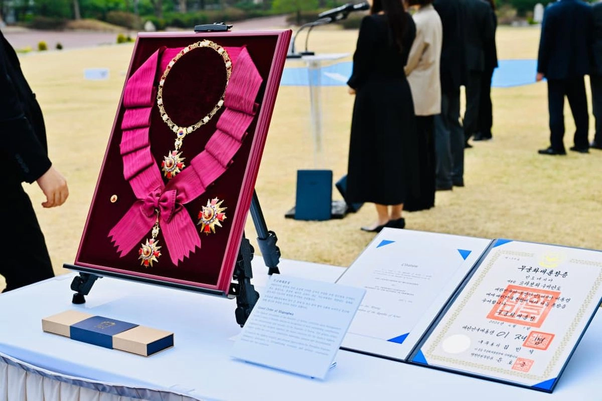 Prabowo Raih The Grand Order of Mugunghwa, Sama dengan Ratu Elizabeth II hingga Macron