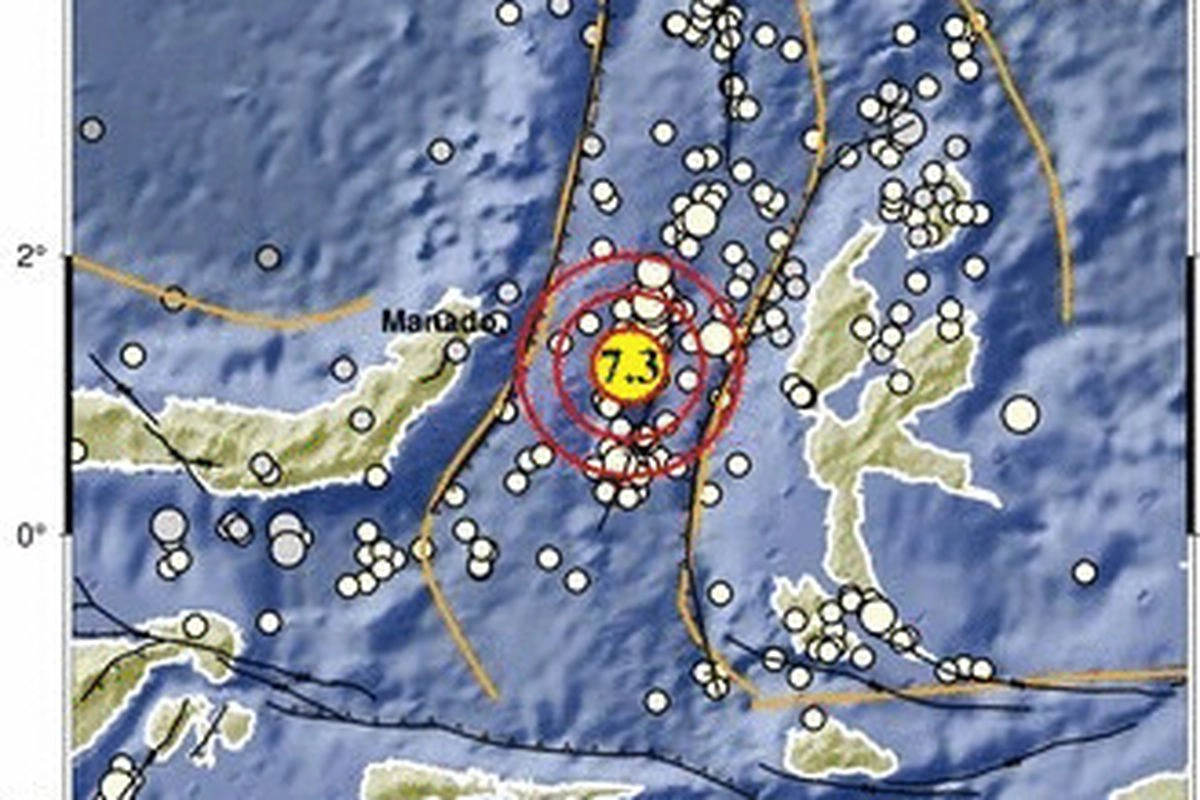 Gempa M 7,6 di Bitung Sulut, BNPB Ingatkan Warga Setempat Jauhi Area Pantai