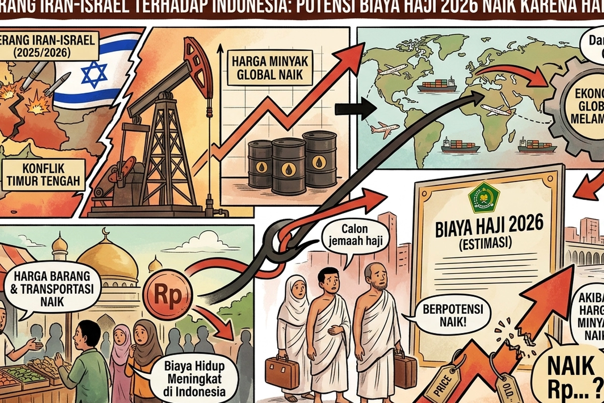 Harga Minyak Dunia Melejit 52 Persen, Biaya Haji 2026 dan Sektor Pariwisata di Ujung Tanduk