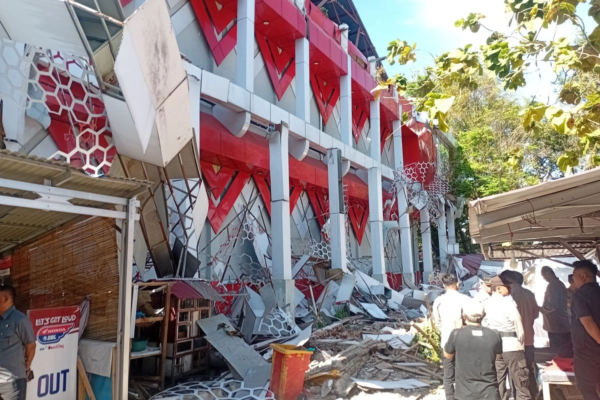 Satu Orang Tewas akibat Gempa Sulut, Tertimpa Reruntuhan Gedung KONI