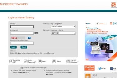 BNI Tutup Permanen Layanan Internet Banking Pada 4 Mei 2026