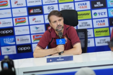 Tertinggal 9 Poin dari Persib, Pelatih Persija Enggan Menyerah di Sisa Laga