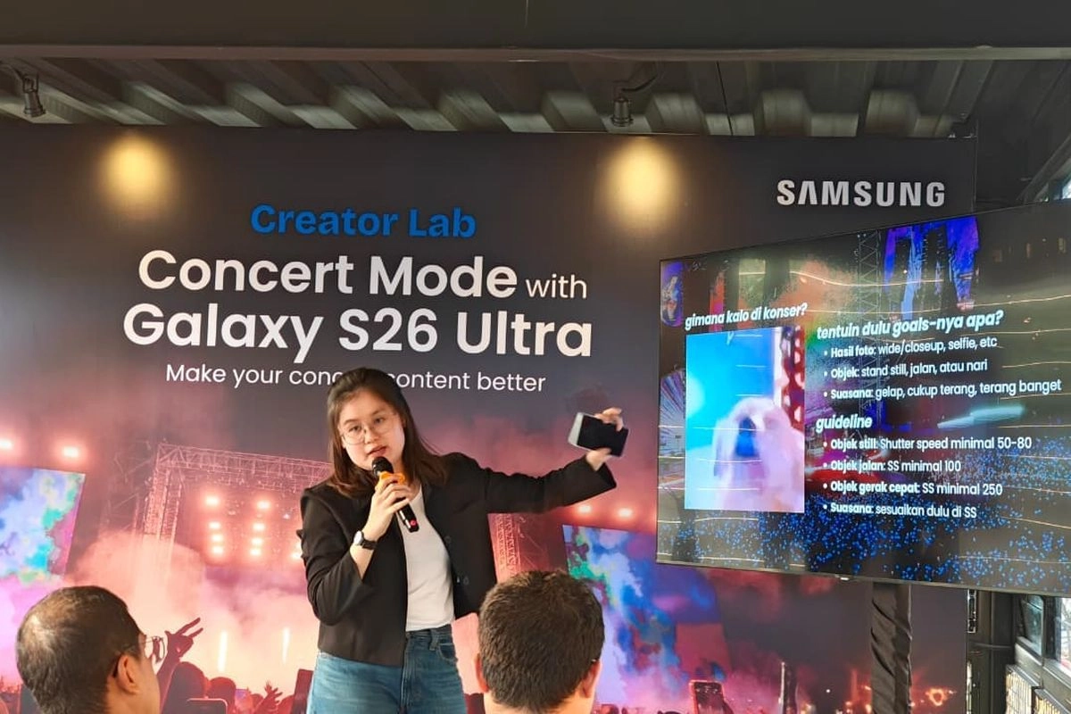 Contekan Settingan HP untuk Foto Konser agar Mirip Kamera Profesional