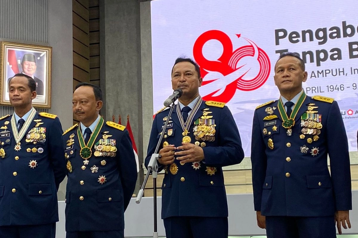 KSAU Beberkan Capaian TNI AU, ''Air Drop'' Bantuan di Gaza hingga ''Zero Accident''