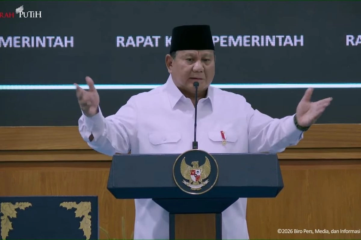 Prabowo kepada Kabinet Merah Putih: Kita Harus Bekerja Sama
