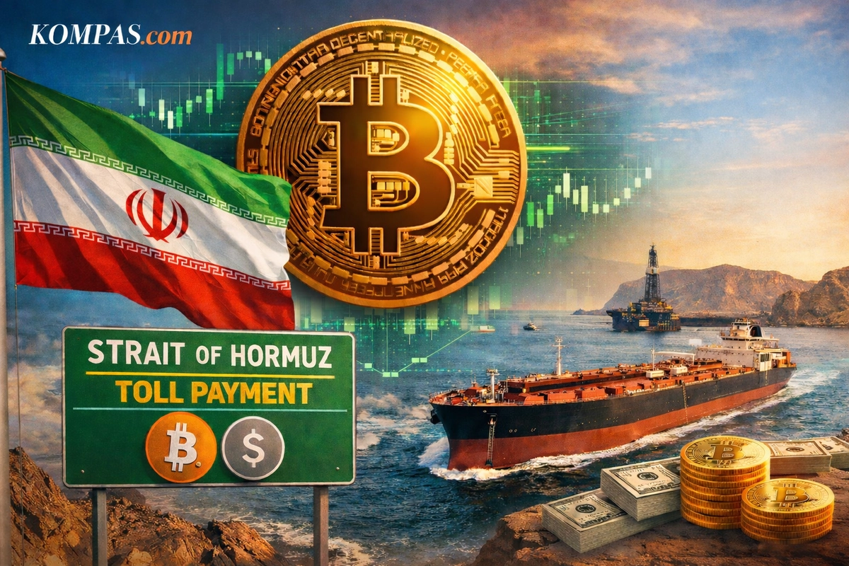 Iran Terapkan “Tol Laut Kripto” di Selat Hormuz, Kapal Tanker Bayar Rp 32 Miliar