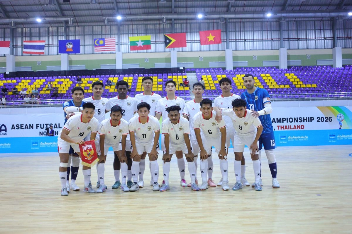 Hasil Timnas Futsal Indonesia Vs Thailand: Alot, 1-1 di Babak Pertama