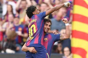 HT Barcelona Vs Espanyol 2-0: Brace Ferran Torres Bawa Blaugrana Unggul