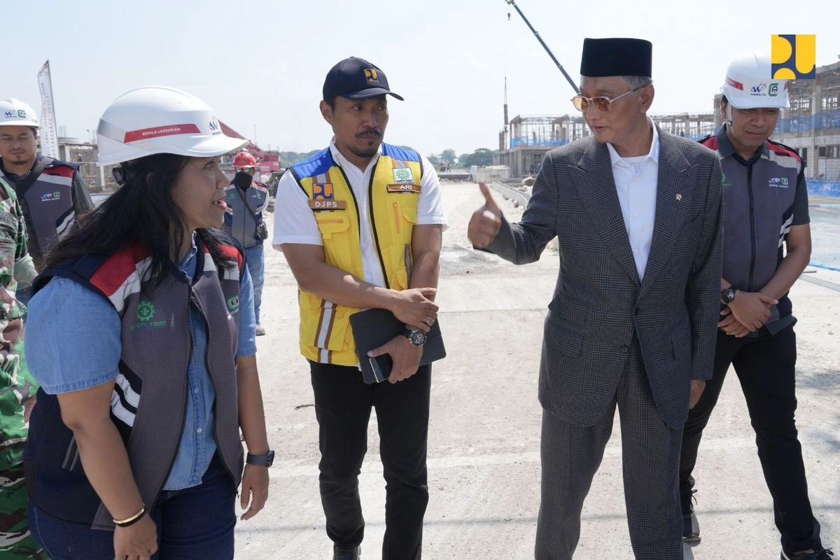 Menteri Dody: Pembangunan Sekolah Rakyat Tahap II di Surabaya yang Dikerjakan Waskita Karya Progresnya Baik