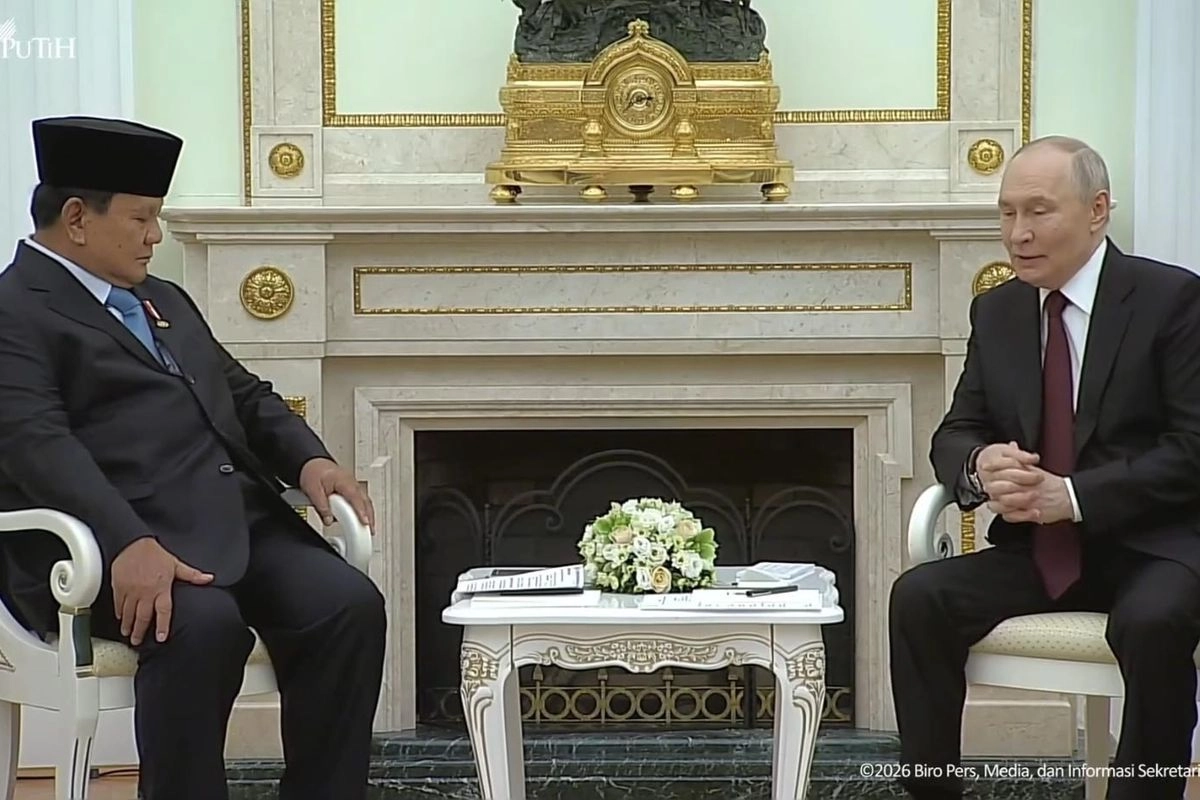 Prabowo Beri Ucapan Selamat Paskah ke Putin