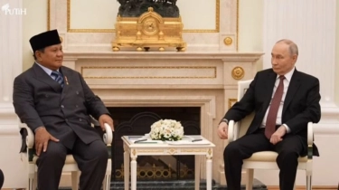Prabowo Subianto Temui Vladimir Putin di Moskow, Seskab Teddy Ungkap Agendanya