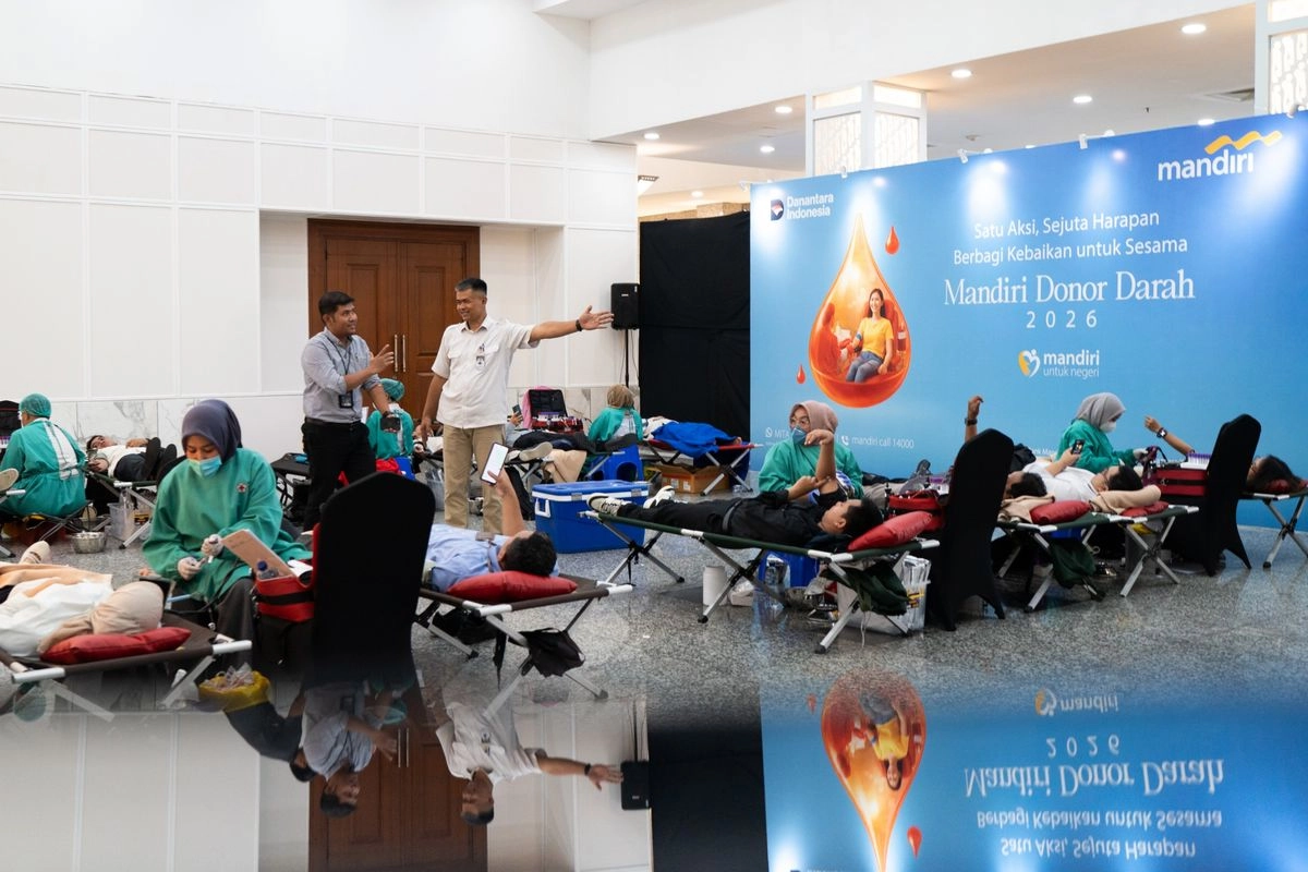 Bank Mandiri Gelar Donor Darah Massal, Targetkan Partisipasi 2.800 Pendonor