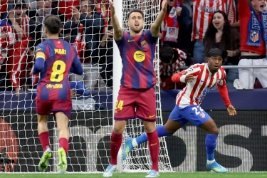 Hasil Atletico Vs Barcelona 1-2 (3-2 agg), Upaya Barca Tak Cukup