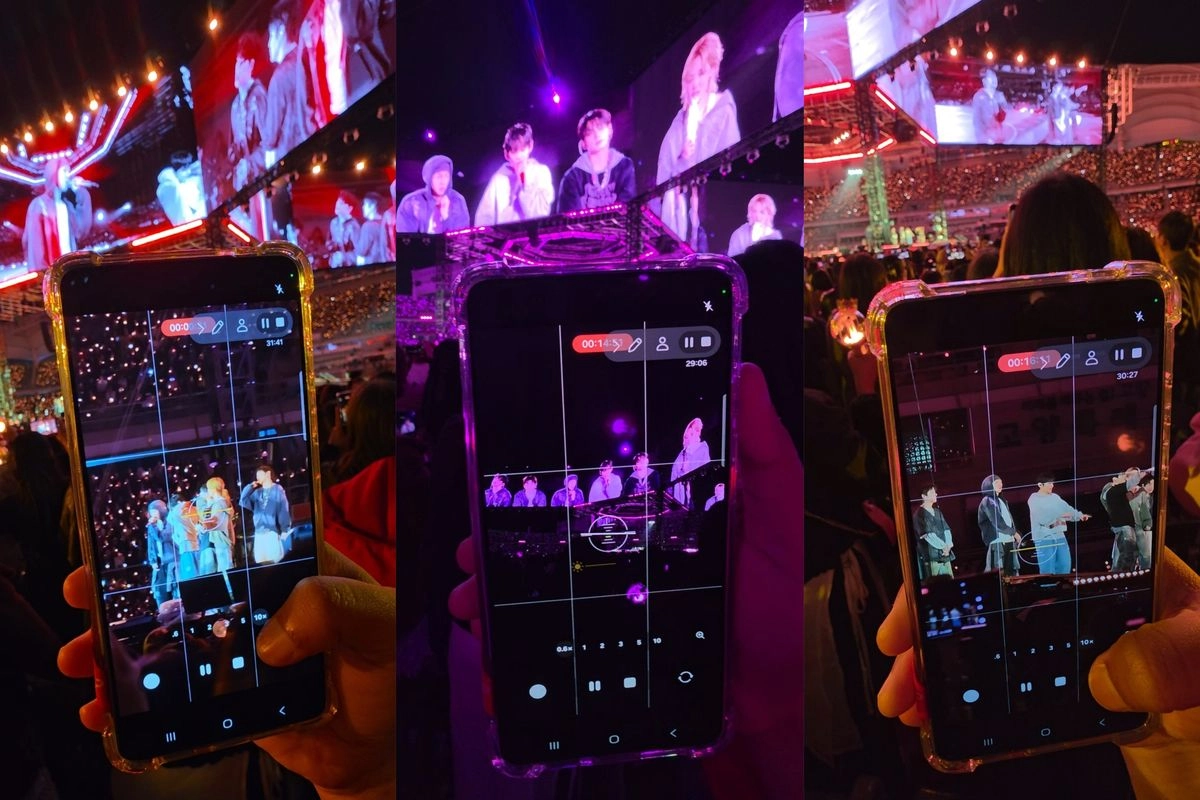 Bukti Nightography Galaxy S26 Ultra Jadi Penyelamat Fancam di Konser BTS ''Arirang'' Korea
