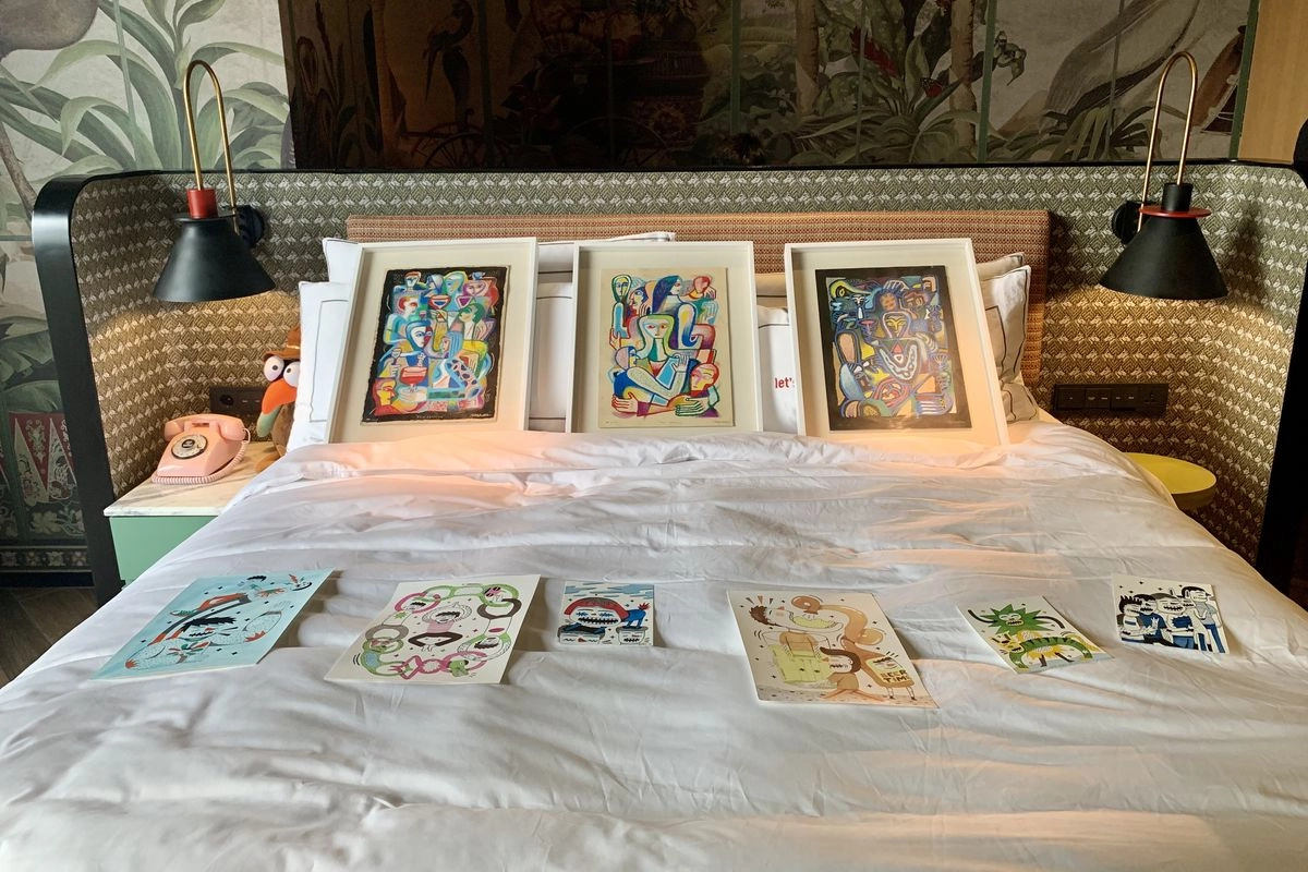 Saat Kamar Hotel Bintang 5 Disulap Jadi Pameran Seni di Jakarta..