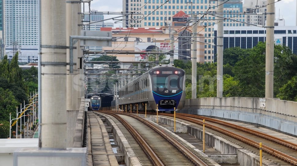 Rel MRT Jakarta Fase 1 dan 2A Tersambung, Siap Meluncur di 2027
