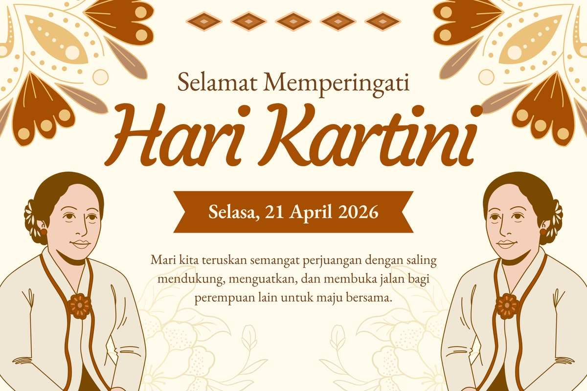 10 Contoh Pidato Hari Kartini Singkat, Penuh Makna dan Usung Nyala Emansipasi Wanita